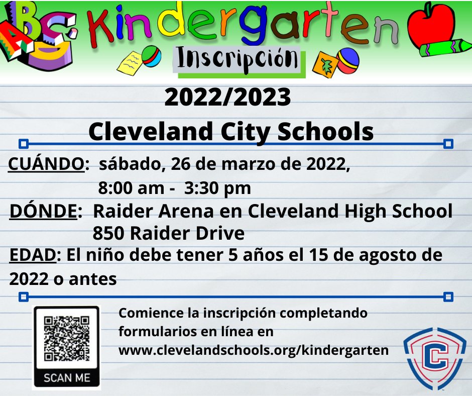 Cleveland City Schools tweet media