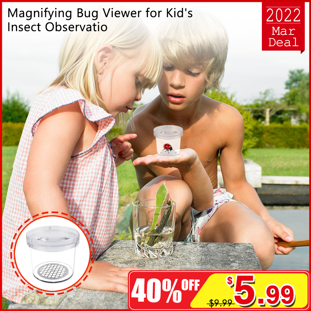 DSstyles's tweet image. Give a chance Kids to learn from nature
This Magnifying Bug Viewer 40% off big discount , only $5.99 ,

Buy it now :  amzn.to/3CYsaU4

#BugViewer #Magnifying #bugbox  #bugjarsforkids #dsstyles  #dsdistinctivestyle