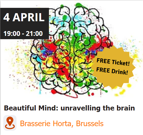 pintofscienceBE's tweet photo. 📣Surprise📣 We are teaming up with @asctntraining to bring you a special event about the brain 04/04 in #Brussels ! You use it all the time (we assume), yet how much do u know about it? Curious? BOOK YOUR TICKET 👉 https://t.co/UtIQtl50Ao
... did we mention the free drink?🍻🤩 https://t.co/KuyyygT2VC