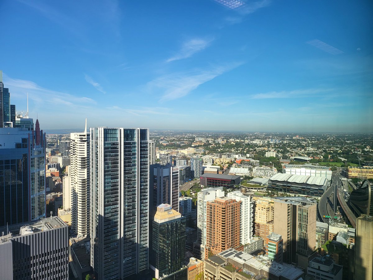 It's day 2 being back in the Sydney office.
And enjoying the sun while it's still out. #BackToTheNest