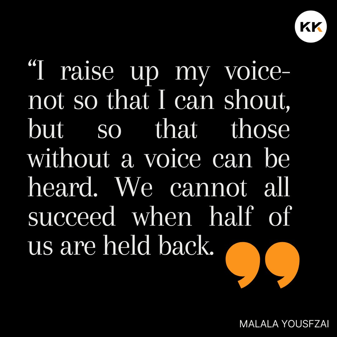 KuntryKidz's tweet photo. “I raise up my voice- not so that I can shout, but so that those without a voice can be heard." #RaiseYourVoice #MotivationalMonday #WomensHistoryMonth https://t.co/hd5Yx7Y9el