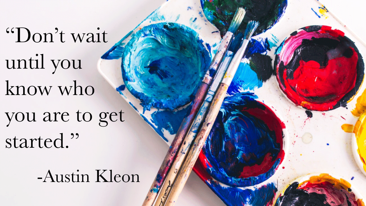 kierjournalism's tweet photo. To me, this quote by #AustinKleon helps solidify the idea that you often find yourself along the way. It's all about the #journey, not the #destination. And if you never start, how can you get there? #RSJ108 https://t.co/fJl0M1qjbv