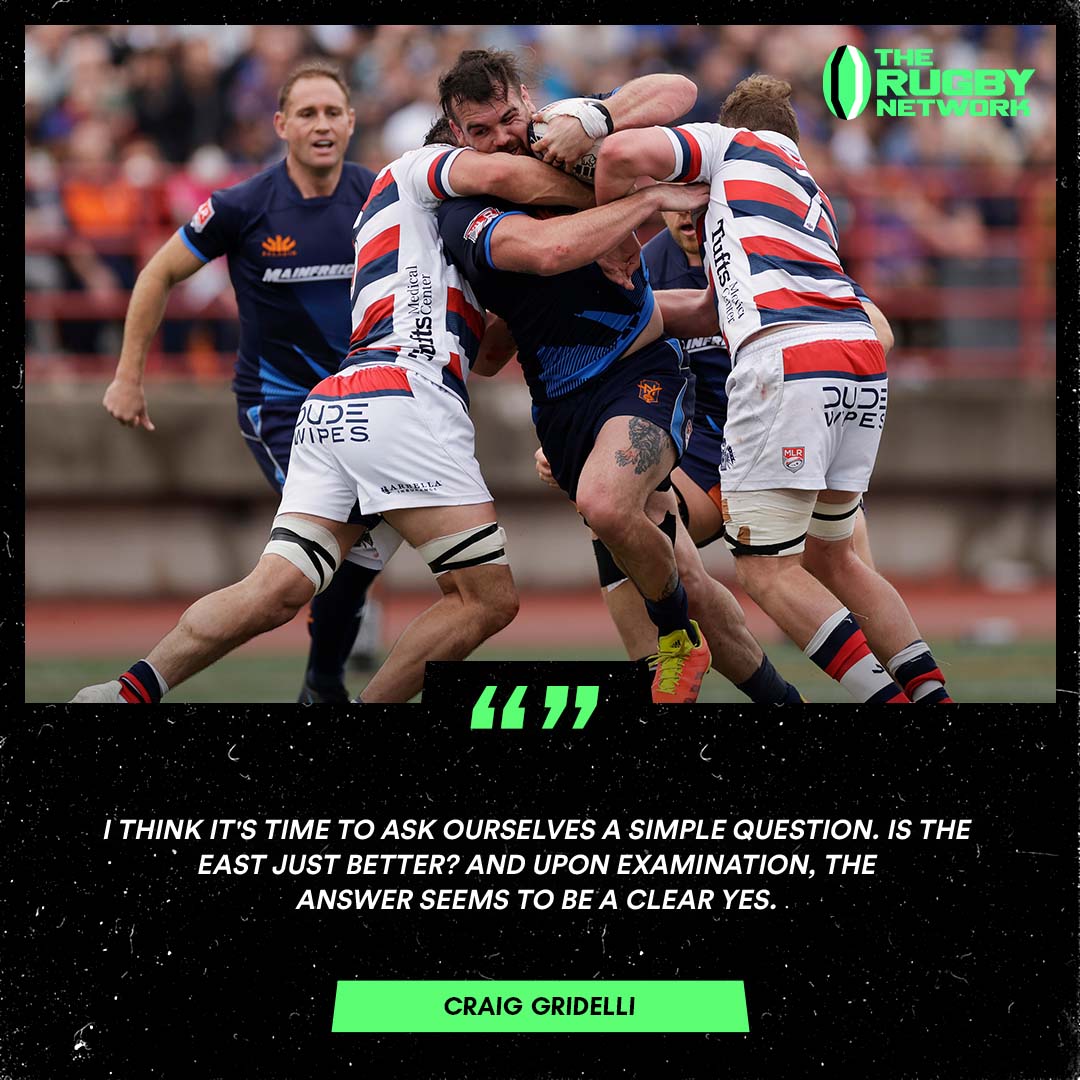 "There has never been an MLR champion from the East. But if trends continue as they are currently playing out, this should be the year we crown our first." 👑 

<a href="/CraigGridelli/">Craig G 🧢</a> ✍️ 

🔗 bit.ly/3ujh8oH

#Rugby #MajorLeagueRugby