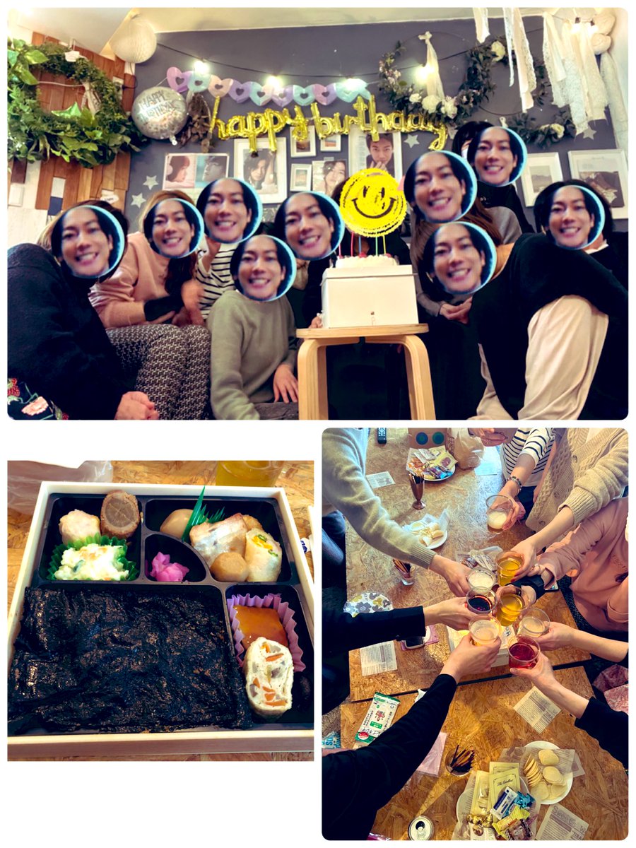 ayaya_miyu's tweet image. 健birthday♥️ツイ話題になった津多屋のり弁とケーキでお祝ができた!!
のり弁2段嬉しい量が多くてお腹いっぱいになる程!
おかずは味は濃いめだが美味い♥️
予約は必要!
因みに健birthday日に初めてピンクのトレーナー着てみた
肌触り良いし皆が似合うって言ってた😅ｴﾍﾍ
#佐藤健誕生祭2022 
#佐藤健