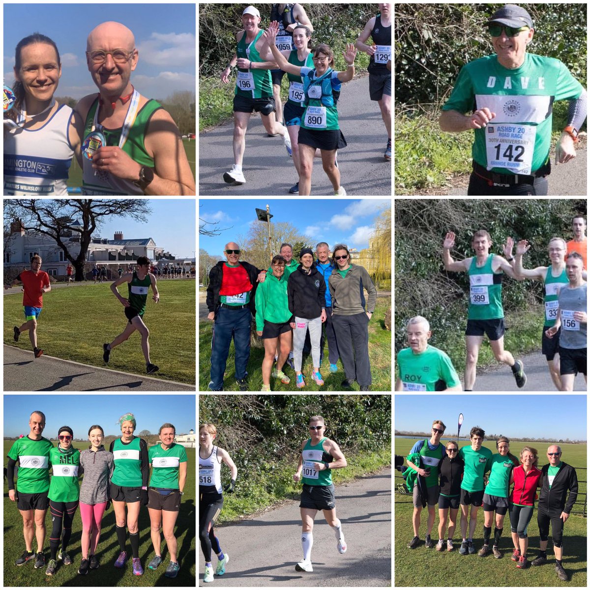 GreenArmy1986's tweet photo. The sun was shining on Kenilworth Runners this weekend. Pb’s, course records, personal challenges and runs consolidating training for marathons. Our first Club league, parkruns, the Wilmslow Half and Ashby 20 to name a few of the events.
#fasterme #kenilworthrunners https://t.co/AcukrCvP4J