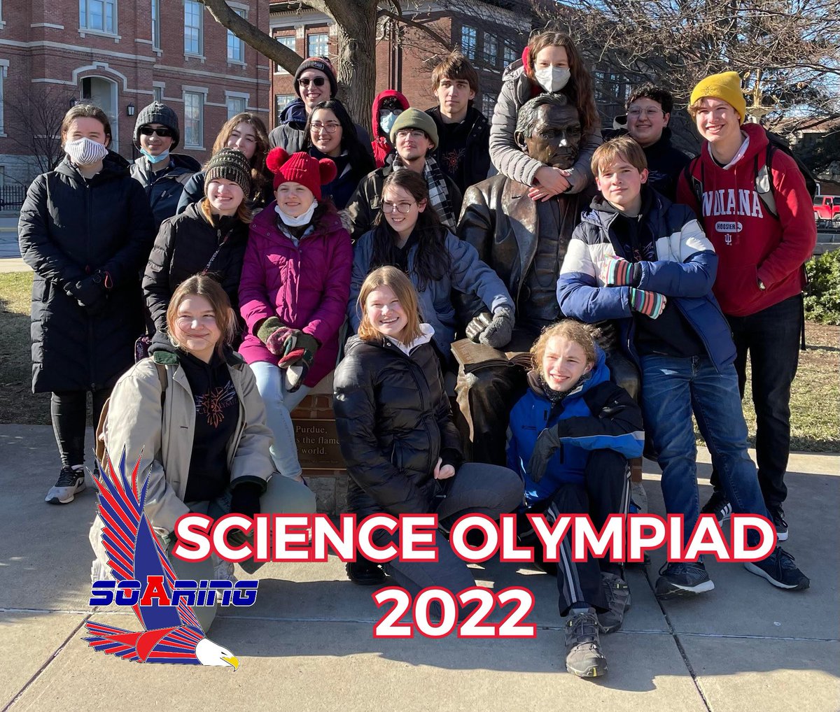 Proud of our <a href="/JASection/">JA Student Section</a> <a href="/SBJohnAdamsHigh/">John Adams HS</a> @JAHS_IBmagnet <a href="/SouthBendCSC/">South Bend Schools</a> 2022 Science Olympiad team for finishing 6th with 15 medals at the <a href="/IndianaSciOly/">Indiana Science Olympiad</a> competition <a href="/LifeAtPurdue/">Purdue University</a> on March 12th #ScienceIsStrongAtJA #WeAreJA