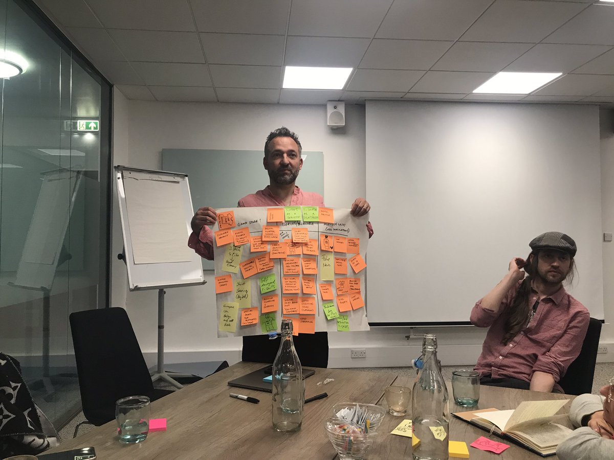 nellybencomo's tweet photo. The workshop “DT: Design Thinking, Design Fiction and RE” was a success! F2F again:-) @WC_REFSQ #refsq22 https://t.co/yoHmqD2bDt