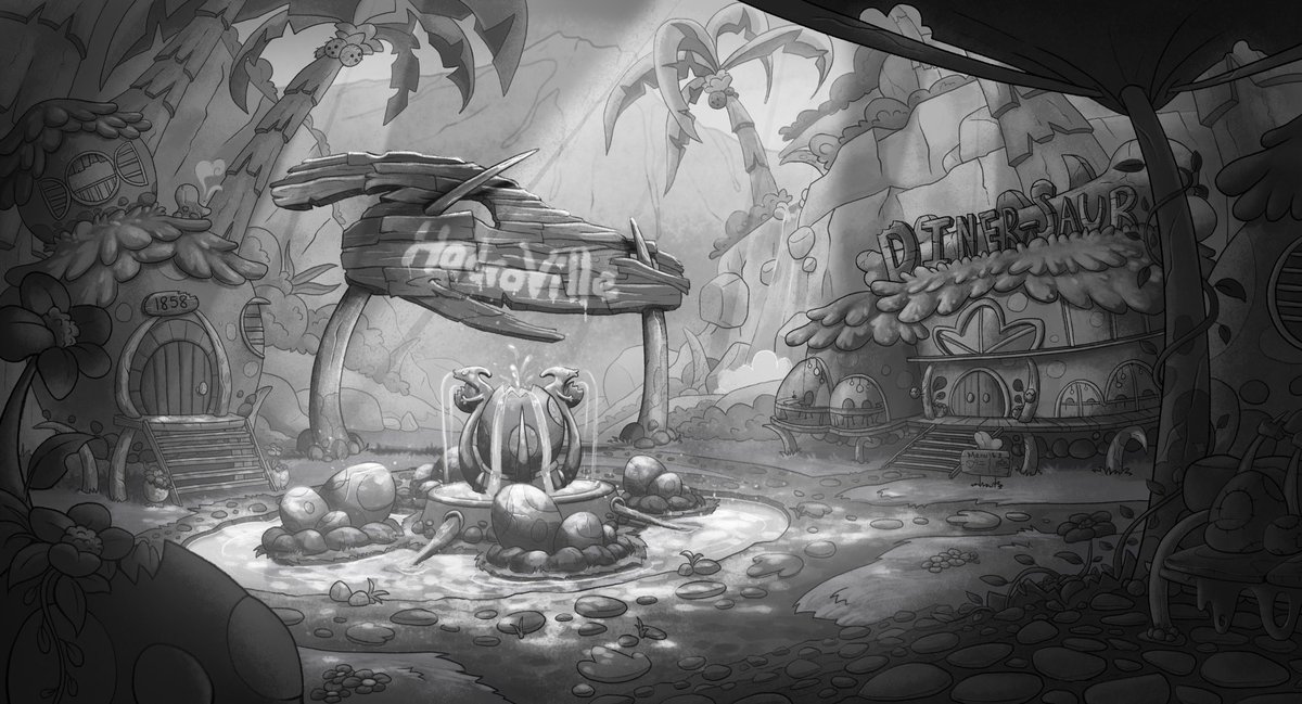 miaricomakes's tweet photo. Dino village design for my personal Magic Treehouse project! Getting around to sharing some of my work from the previous year 😅
#backgrounddesign #artportfolio #backgroundlayout https://t.co/Z8Xyms11aL