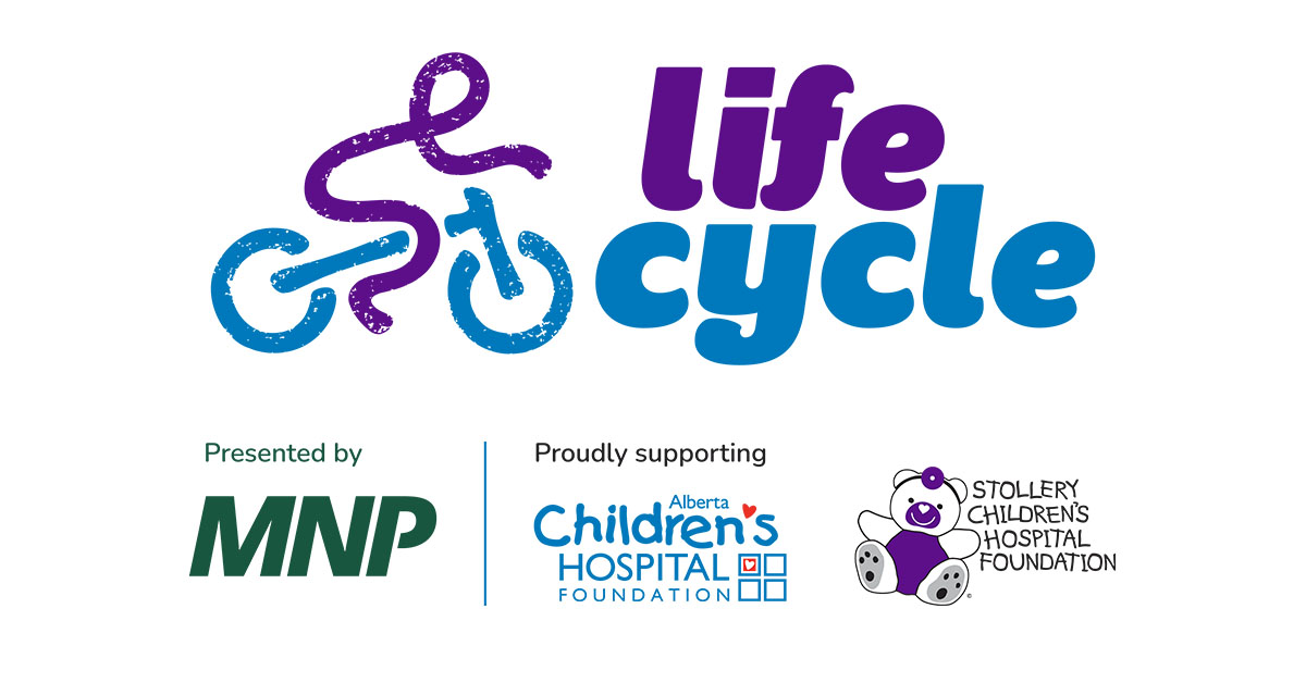 Huge news! @ACHFKids and @StolleryKids have joined forces for a brand-new cycling challenge that'll benefit kids from across Western Canada. Life Cycle, presented by @MNP_LLP, supports Child Life programs that make #AB's pediatric hospitals so special. Stay tuned for more! 1/2