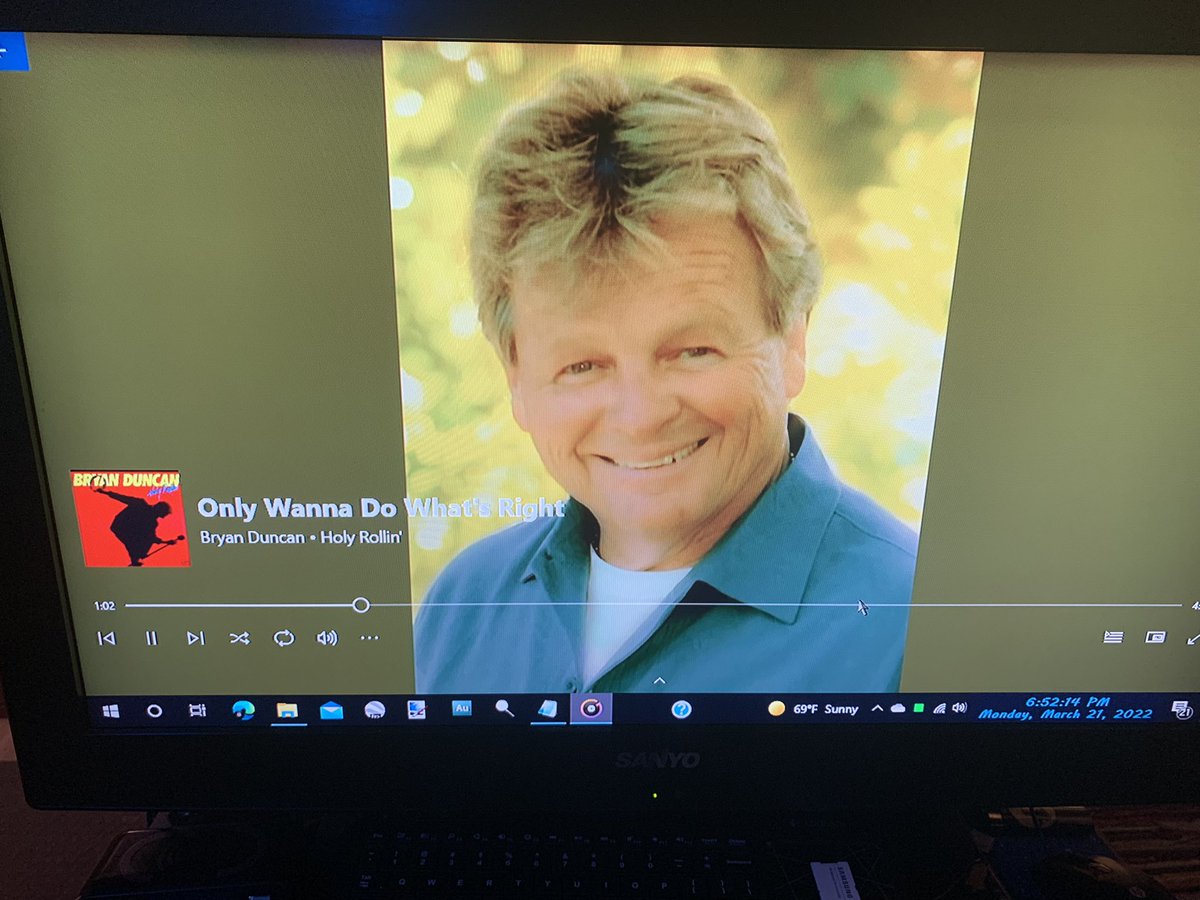 WVRADIODJ's tweet photo. @Bryan_Duncan blasting thought the house this morning! Some days can’t get my day started without my favorite Bryan album’s!! Gets me through some hard days! https://t.co/csnjz4M3tz
