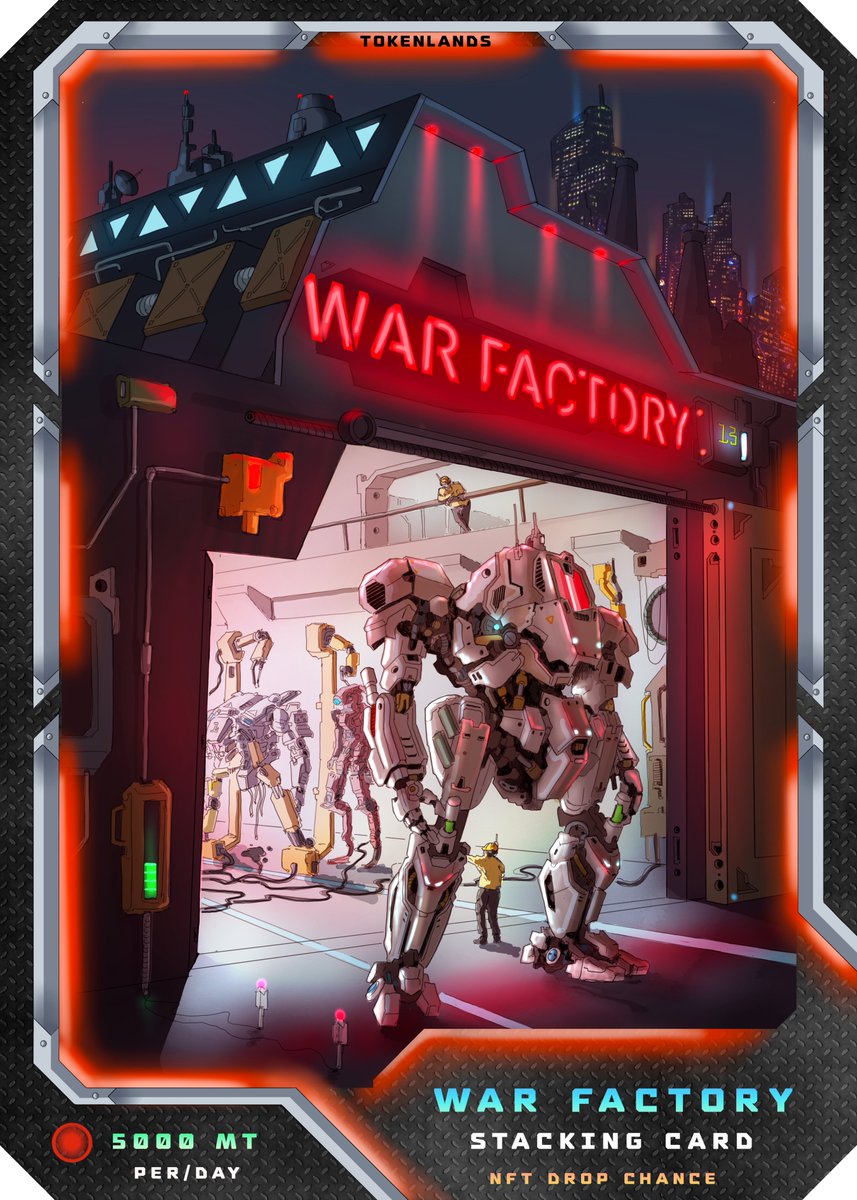 TokenLands's tweet photo. Today game update:
1⃣Avatars now work correctly
2⃣Now  "War Factory" start works in #TokenLands -receive Tcoins and War Units #NFT cards
3⃣ Part of Site Bugs fixed

Join Now - https://t.co/Sjet3VIu8L

#NFTGame #blockchaingames #NFTProject #Play2Earn #free2play #NFTs #WAX https://t.co/QCSZWcyMMA