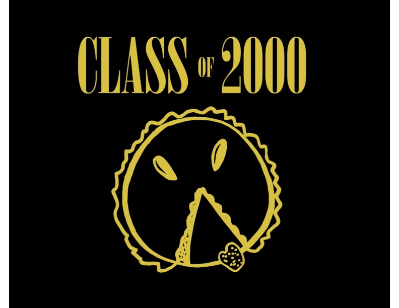 Got fun <a href="/Class2000Movie/">CLASS OF 2000</a> artwork from <a href="/julieohora/">Julie O'Hora</a>! What ya think? Script has a 20 yr HS reunion gone wrong + KurtCobain + strawberry pie