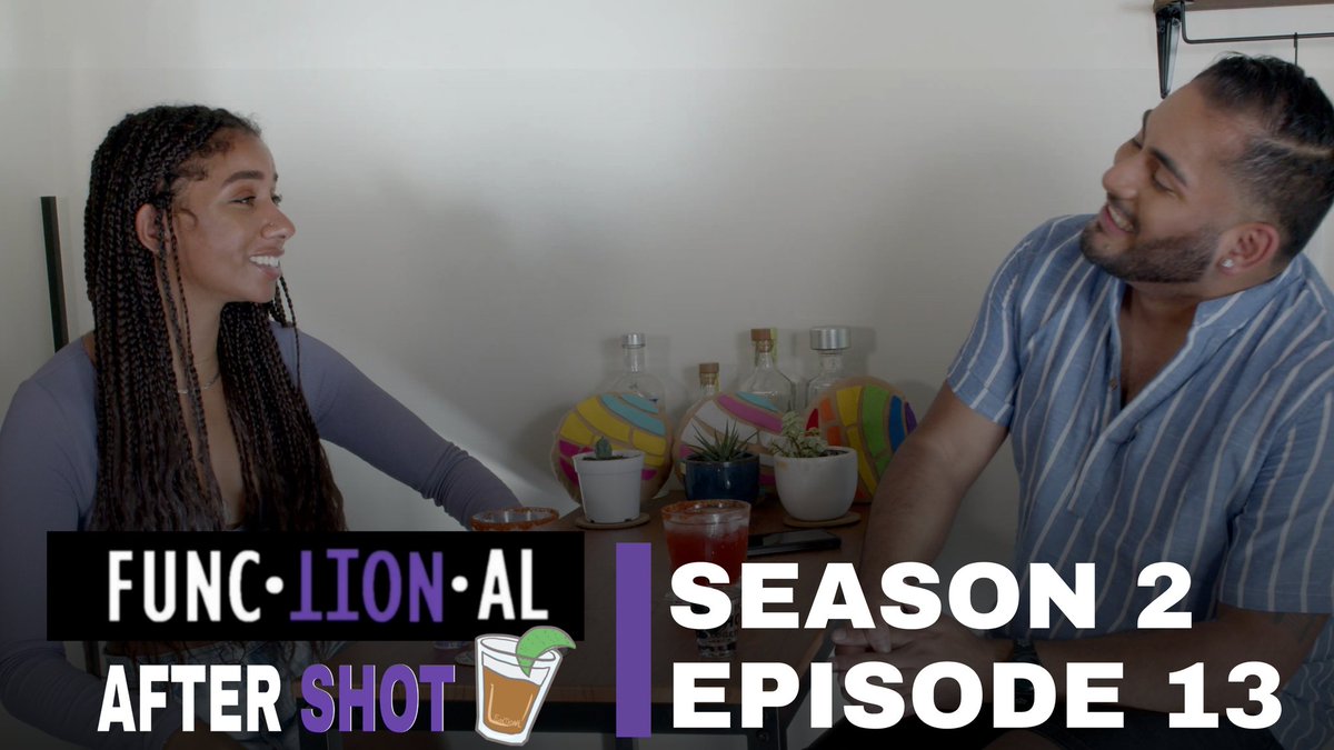 functionalserie's tweet image. It&apos;s the second to last After Shot of the Season! This week to help us recap this episode @nessynotnice joins the chat!
youtu.be/Ews6OUsIY30

#NowStreaming #getyourSHOTtogether #FunctionalSeason2