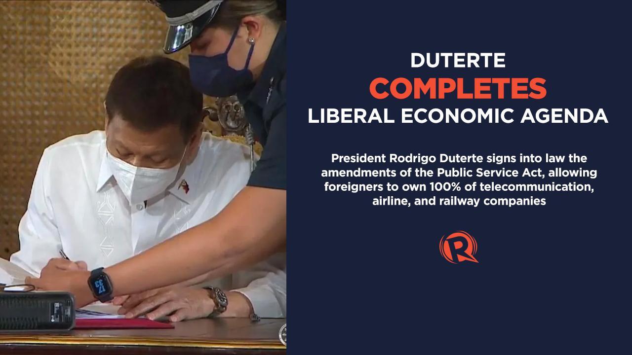 Rappler on Twitter "President Rodrigo Duterte solidified his economic