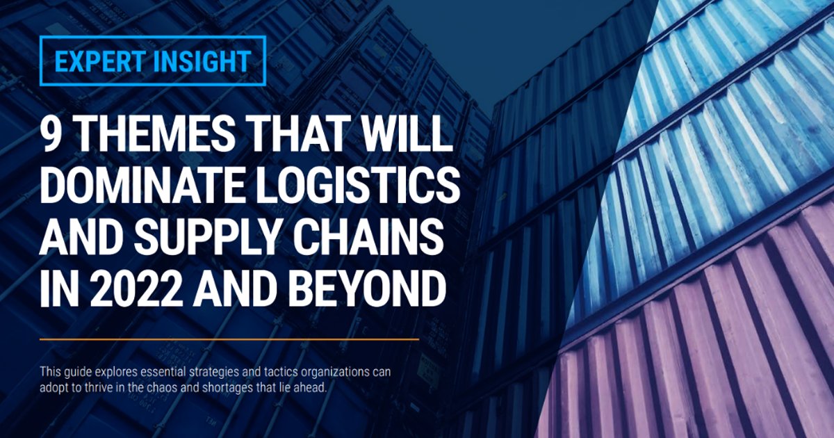 Descartes shares insight into 9 challenges facing #logistics &amp; #supplychain professionals today and outlines strategies &amp; tactics that can make that can make significant differences in tackling the issues. bit.ly/3KX0Ecq #globaltrade #sanctionsscreening #exportcontrol
