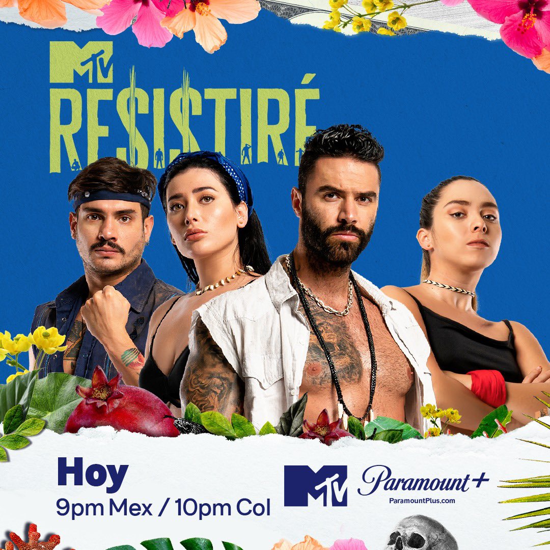 Suerte a los Shores que hoy llegan a #MTVResisitiré No se pierdan el estreno HOY a las 9PM mex 10PM col por <a href="/MTVLA/">MTVLA</a> y <a href="/ParamountPlusLA/">Paramount+ Latinoamérica</a> Nuevos episodios de lunes a jueves