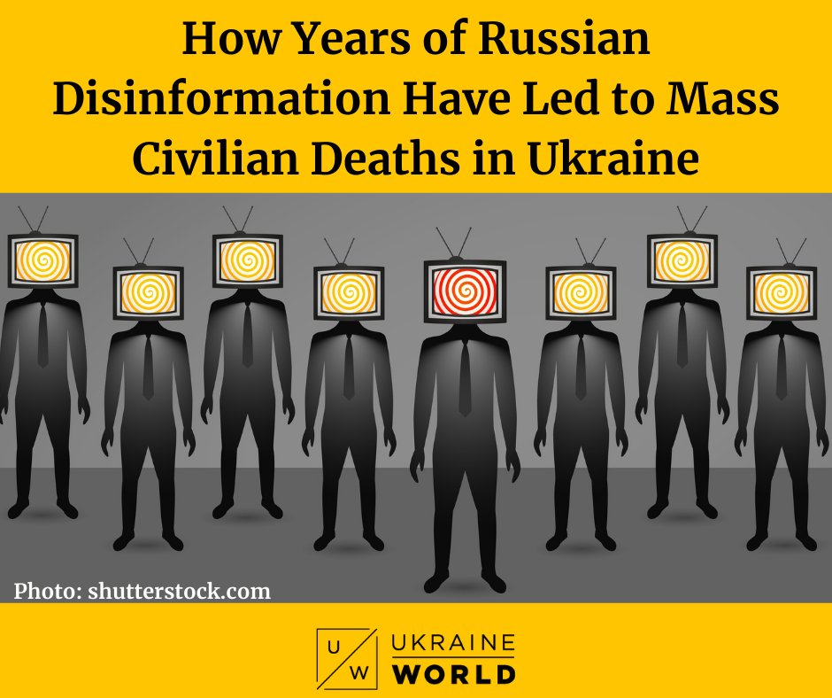 ukraine_world's tweet photo. As #Russian troops launched a new invasion of #Ukraine, Russian propaganda has provided information support to invading troops that destroy Ukrainian cities. Read more about this in our new #article: https://t.co/YlYDKavxUK https://t.co/VypYlPrZ5d