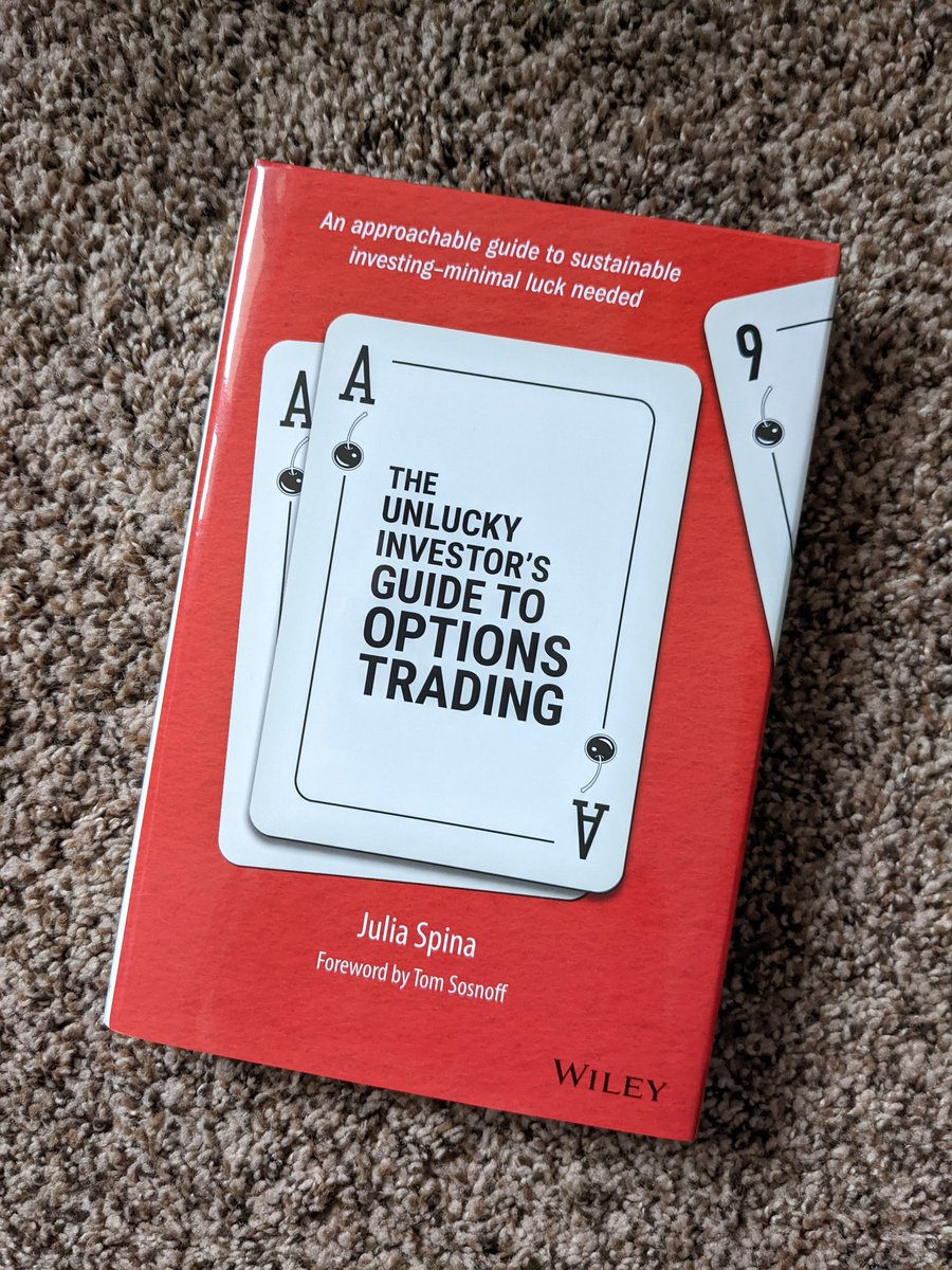 tastytrader007's tweet photo. Received my copy of @FinancePhoton's Unlucky Investor's Guide to Options Trading--stoked to start reading! Thanks, @tastytrade @tastyworks! https://t.co/rjgXuHLXMb