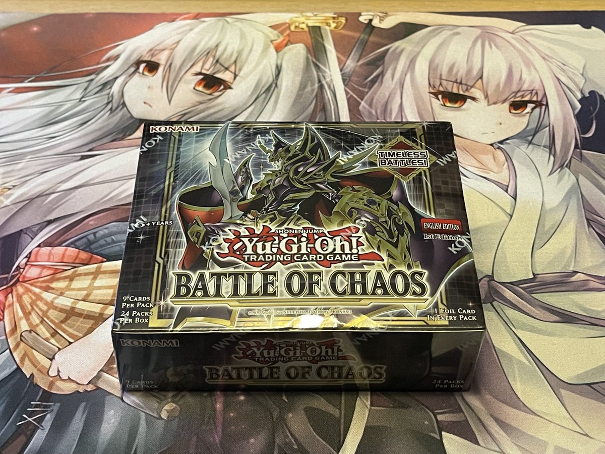 NikkoYGO's tweet photo. It’s here! #packaday #yugioh #battleofchaos https://t.co/SHoqc5TImY