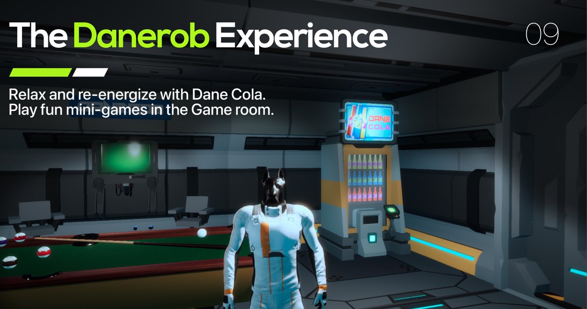 What's your favourite Soda? 🥤
In the Dane Megaverse you can try our Dane Cola.