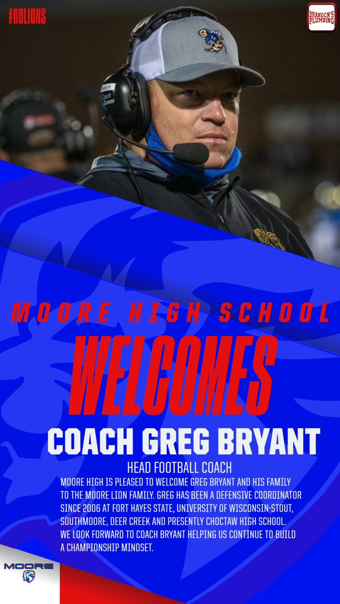 WELCOME COACH BRYANT!