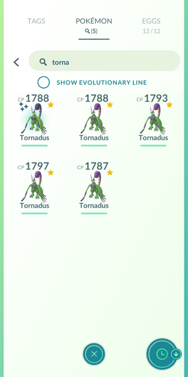 miah_moe's tweet photo. 5th attempt finally a shiny tornadus #pokemonGo #shiny #GBL https://t.co/qZoQkQCFHq