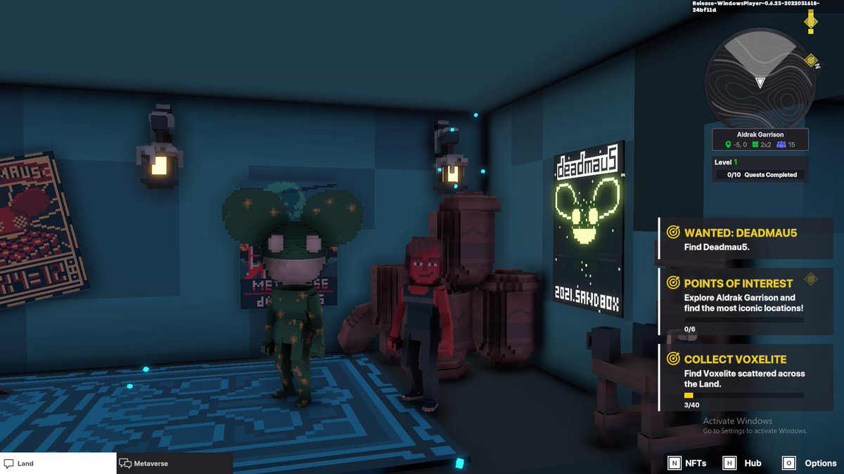 KulChwlit's tweet photo. @TheSandboxGame @deadmau5 I just participated in the daily #SandboxAlphaS2Contest for a chance to earn up to 1,000 $SAND! Starting March 17 - Selfie with Deadmau5. Check out my screenshot below!
👇 #SandboxAlphaS2 https://t.co/BNuFw4SUNv