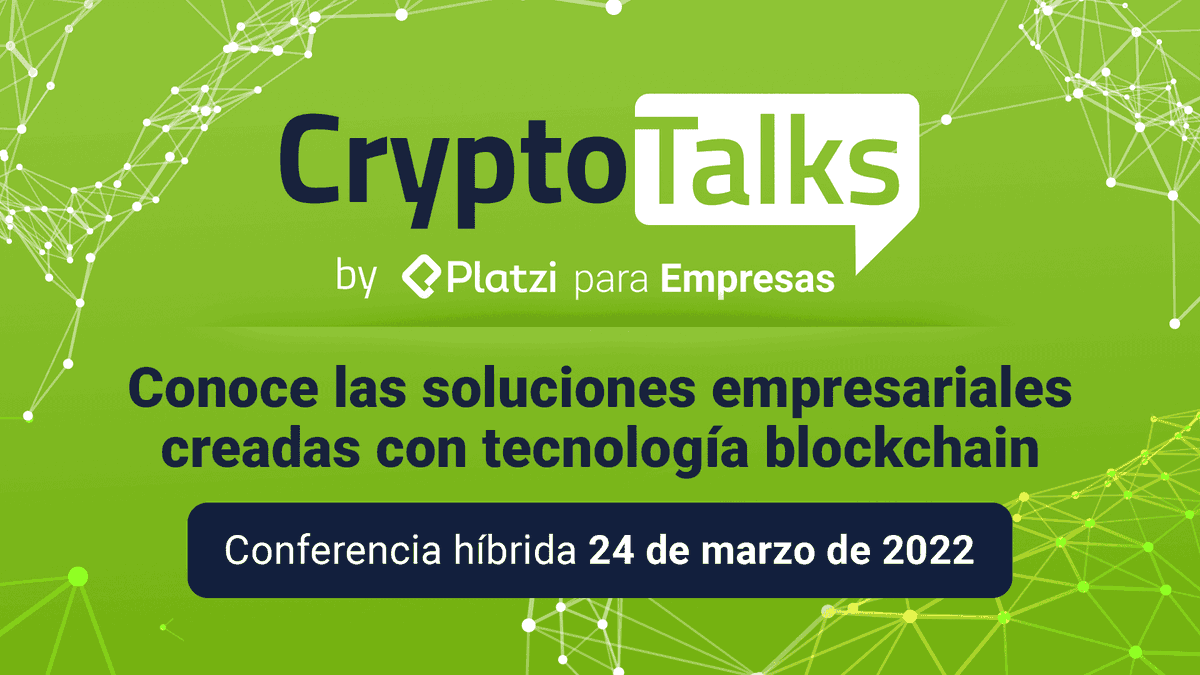 platzi's tweet photo. Cada día Latinoamérica está siendo un referente de nuevos proyectos basados en blockchain, y este jueves nos reunimos con las personas que los construyen. 

Agéndate para #CryptoTalks 👇🏼
🪙 https://t.co/oEfSRiDH2n https://t.co/VOrPlh4mX8