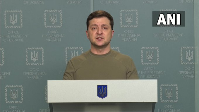 ANI's tweet photo. NATO should either say now that they are accepting us, or openly say they are not accepting us because they are afraid of Russia – which is true, Ukraine President Vladimir Zelensky said in an interview to Suspilne, a Ukrainian public broadcaster: The Kyiv Independent

(File pic) https://t.co/EUuTRYgqJr