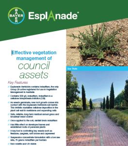 #Esplanade Herbicide is ideal for use around #Council assets; #Guardrails and for the effective vegetation management of other assets #vegetationmanagement #assetmanagement #herbicide.  Download a Case Study here: bit.ly/3DbFFz0