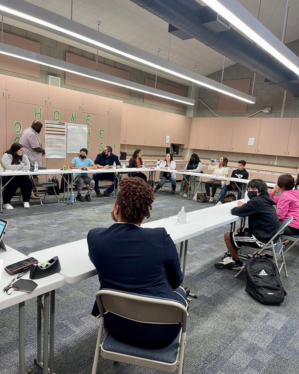Student Services in action! School staff, leadership, parents, and students unite to promote positive school climate at Kucera Middle School!