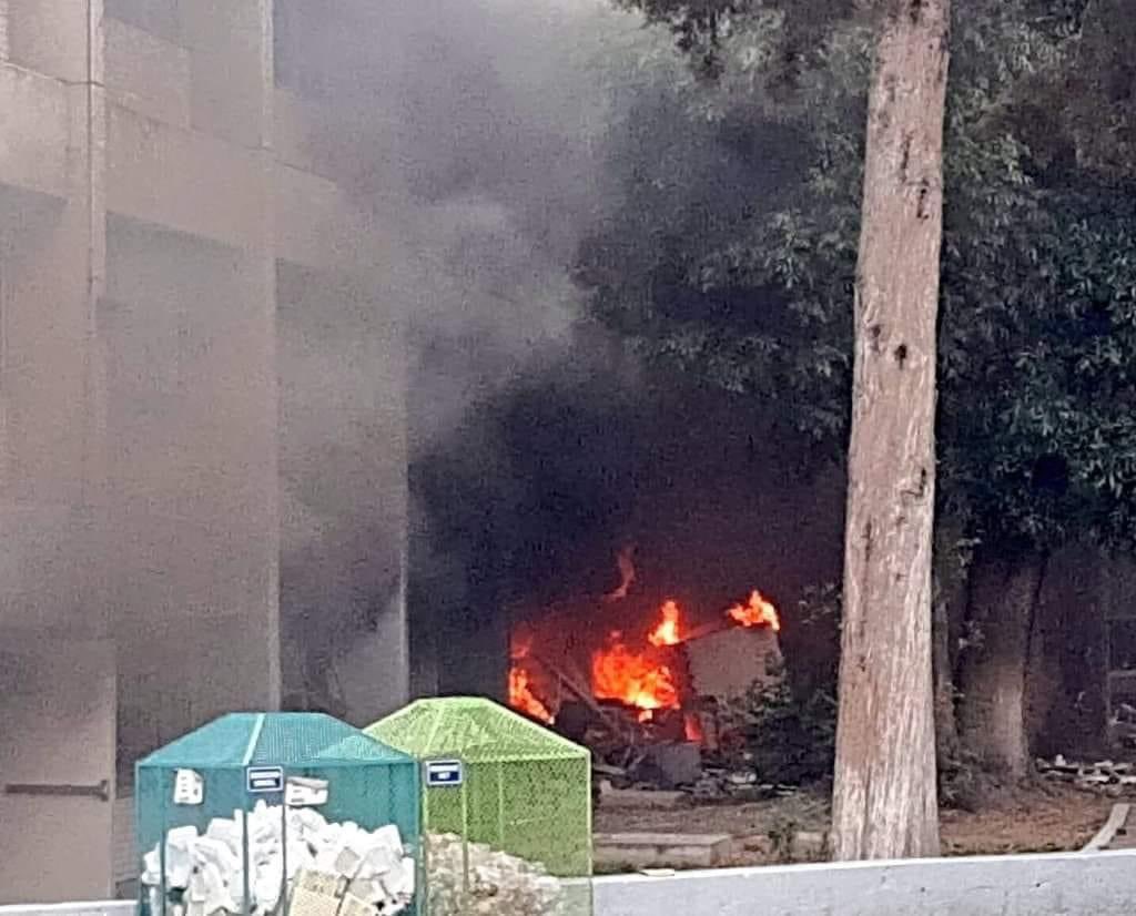 Reportan explosión en laboratorio de FES Zaragoza por fuga de gas