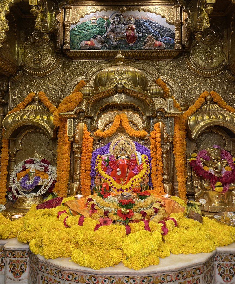 SVTMumbai's tweet photo. 🙏गणपती बाप्पा मोरया 🌺मंगलमूर्ती मोरया 🙏२२/०३/२०२२ https://t.co/5xe2ax5Qmi