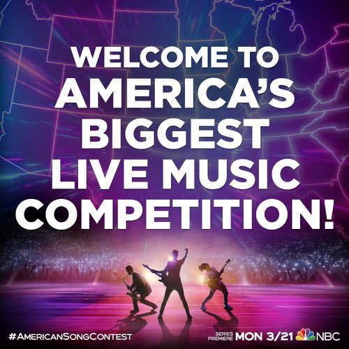 All of us at <a href="/TMobile/">T-Mobile</a> are thrilled to be a sponsor of #AmericanSongContest! Artists from across 🇺🇸 will be representing their home state or territory and 1 finalist will get the chance to have their song in one of our commercials! 

Watch the premiere tonight at 8/7c on @NBC!