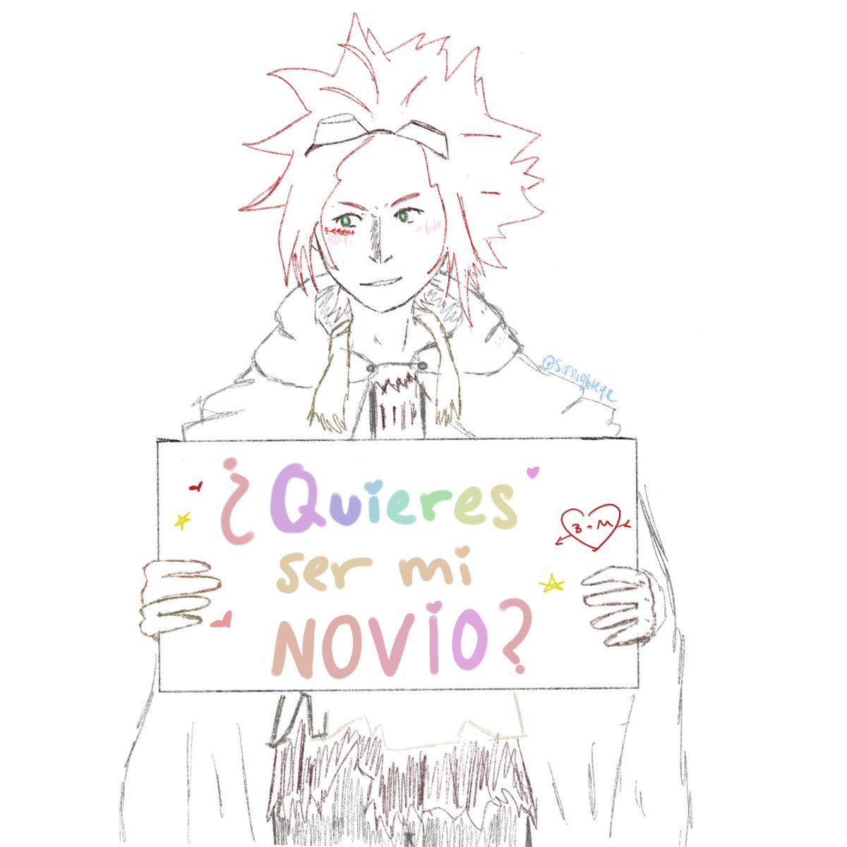 sirniqhteye's tweet photo. drew this super fast so itβs messy but this came to me in a Vision . and i had to get it out #bismilo #SabikuiBisco https://t.co/RgsJl8oRWR