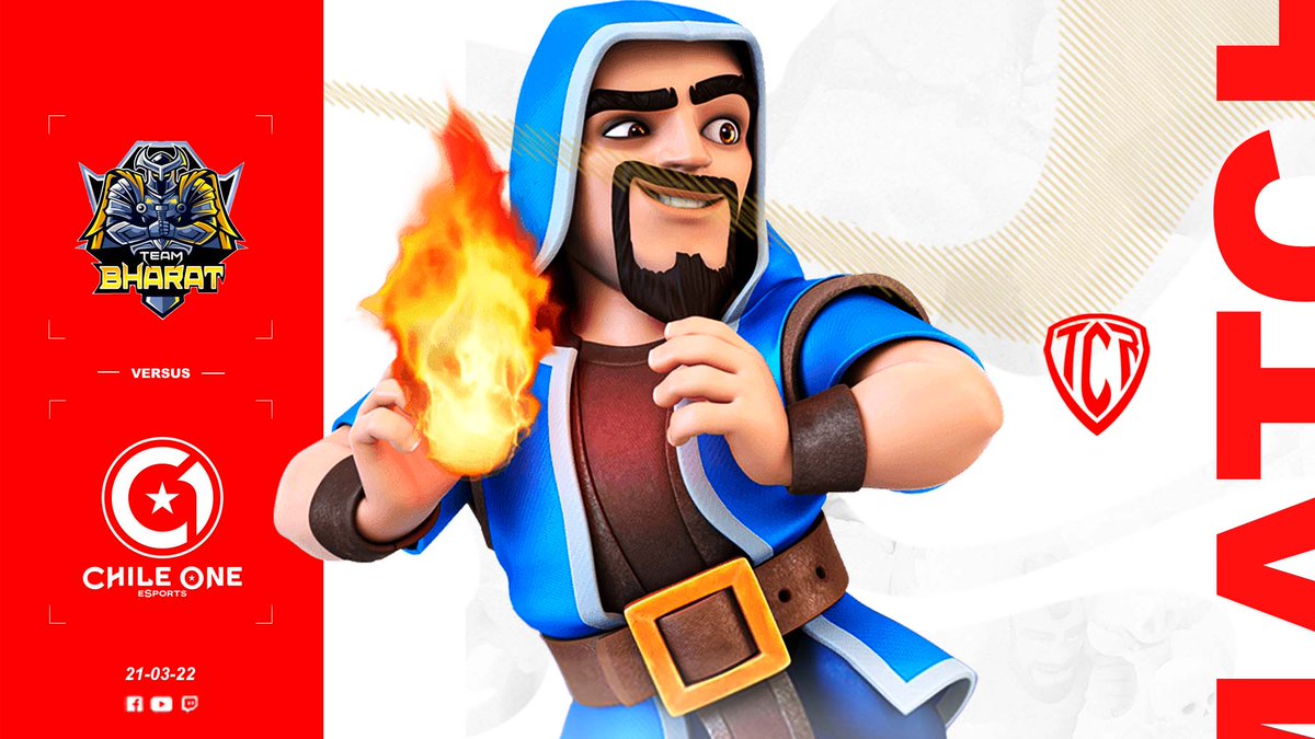 Esta noche! 
Guerrita esports 

<a href="/ChileOne_eSport/">Chile One</a>  vs <a href="/TeamBharat_/">TEAM BHARAT</a>
 
Hora: 8:30 pm Mx 
Streamer: <a href="/MarielZ2010/">MᥲrιᥱᥣZιm ✨🌺✨</a>