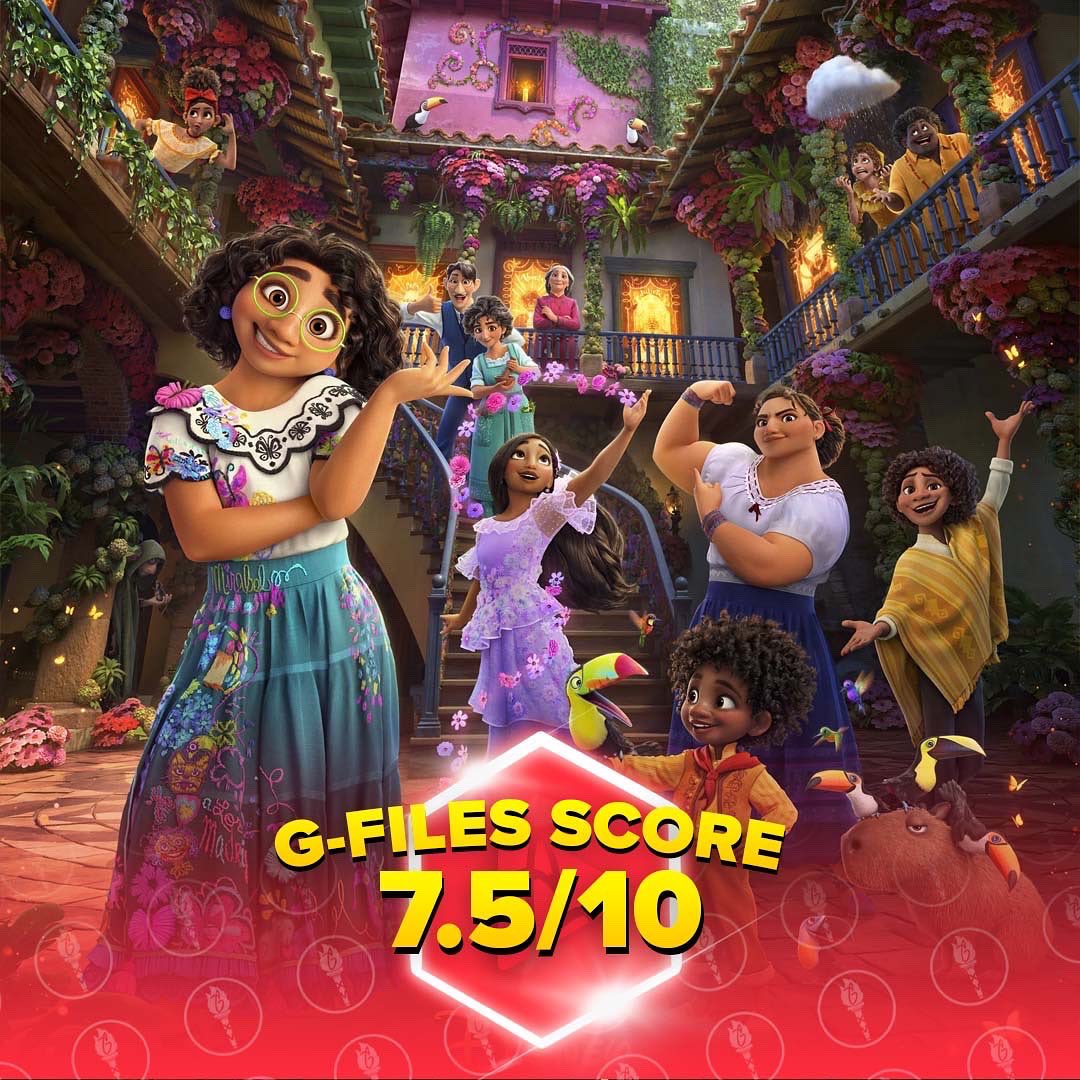 ecallawja's tweet photo. Here are the ratings from this weekend’s G-Files scores. Stay tuned to the streams on Twitch to get my reason for some of these scores and a review for @Jujutsu_Kaisen_ new movie will drop this week on YouTube.
#jujutsukaisen0 #encanto #sorrytobotheryou #gfiles https://t.co/JbfKwlbN5v