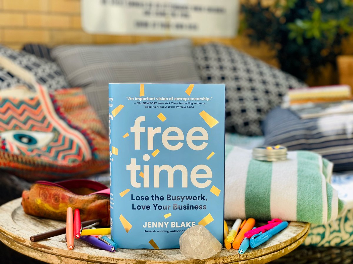 jenny_blake's tweet image. 👋 Hello fellow JB friends + fam! 👯‍♀️ It’s @StrategicSteph here, taking over again for 🥳 FREE TIME 📖 LAUNCH DAY — TOMORROW 3/22/22! 📸🪄📘 Our #FreeTimeTeam would love to share your pics of your Free Time book in the wild, so plz tag Jenny + use the #ItsFreeTime hashtag!🙏🤓💯