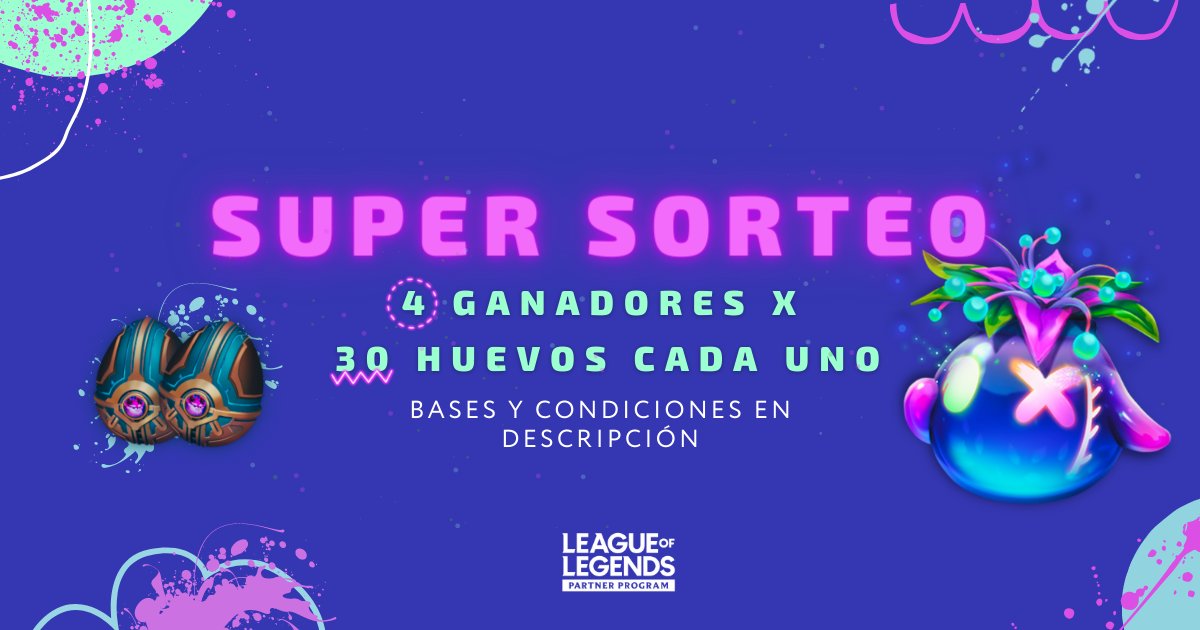 PieHatPH's tweet photo. Se acabó el Play-In y empiezan los PlayOff. ¿Qué mejor manera de celebrarlo que con 30 huevitos de minileyenda?

#Sorteo de #LeaguePartner → 2 ganadores de LAS y 2 de LAN.

Para participar:
- Follow y RT
- Etiqueta a 2 amig@s y escribe si eres LAS o LAN

Sorteo: 26/03/22 https://t.co/K9qxpTtV7f