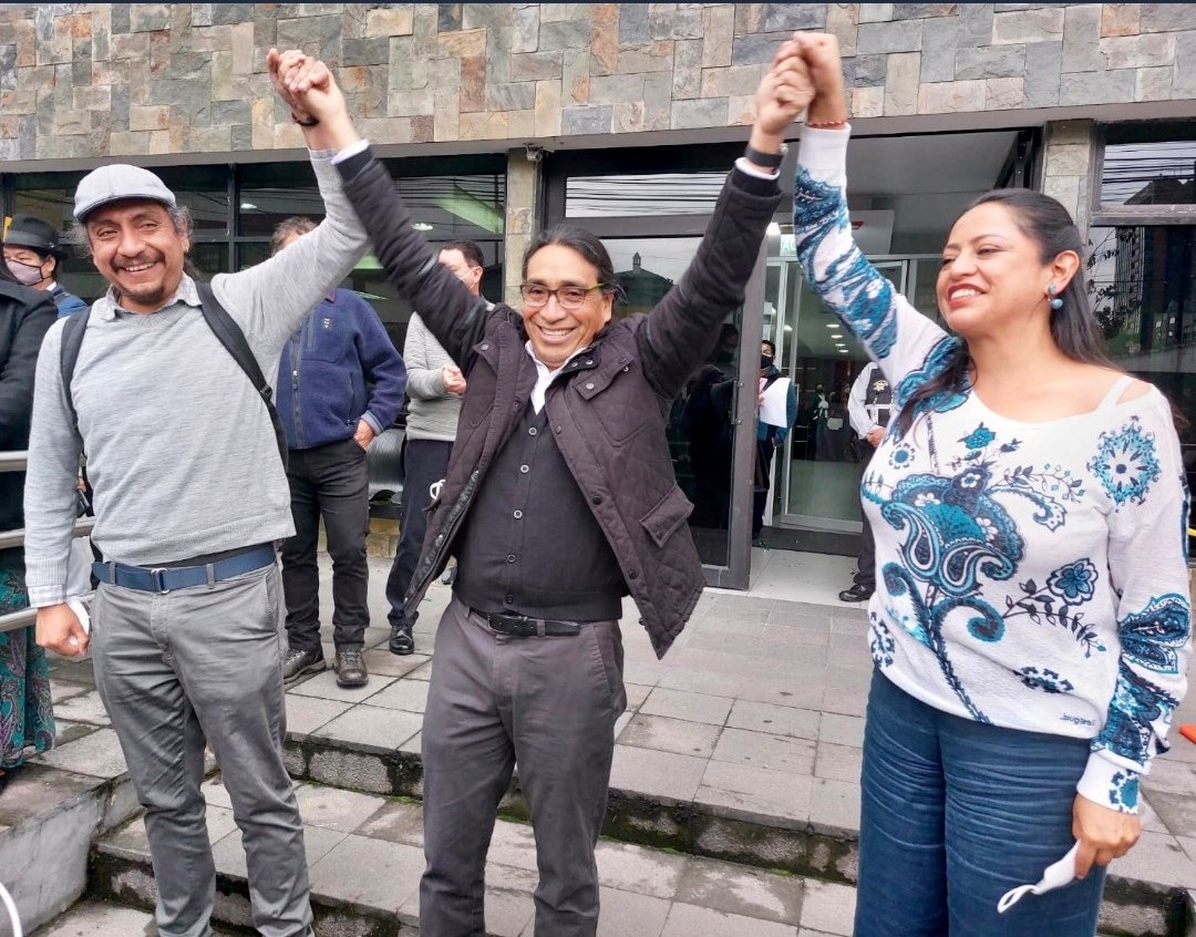 Esta vez se hizo #JUSTICIA en el Ecuador. Nunca hubo nada que perdonar, nuestros compañeros siempre fueron inocentes. Se les cayó otra mentira más.
