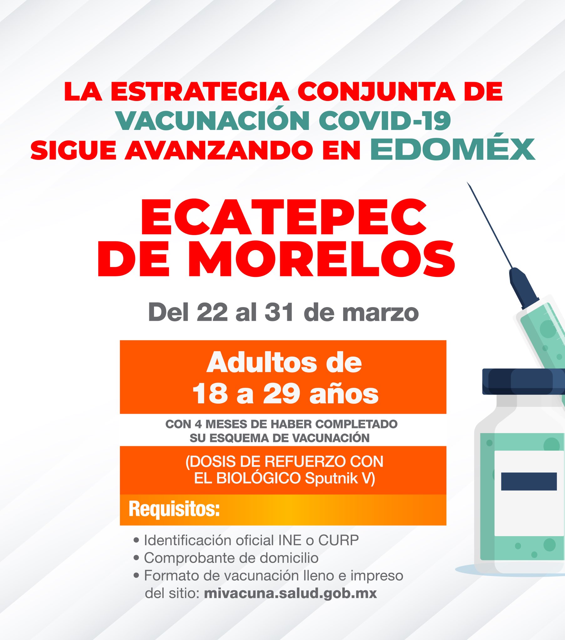 Alfredo Del Mazo on Twitter "Del 22 al 31 de marzo aplicaremos la