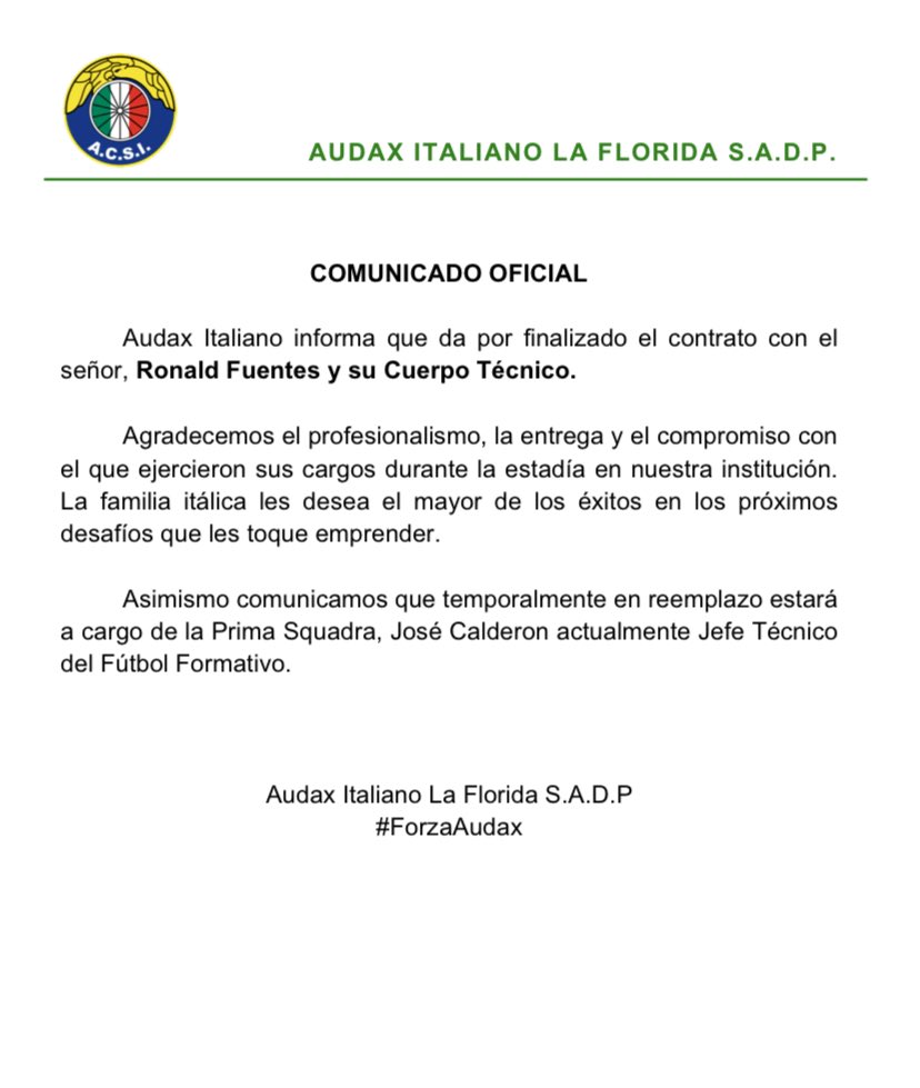 audaxitaliano's tweet photo. 𝗖𝗢𝗠𝗨𝗡𝗜𝗖𝗔𝗗𝗢 𝗢𝗙𝗜𝗖𝗜𝗔𝗟🗞

#ForzaAudax 🇮🇹 https://t.co/Dnplr1kDcf