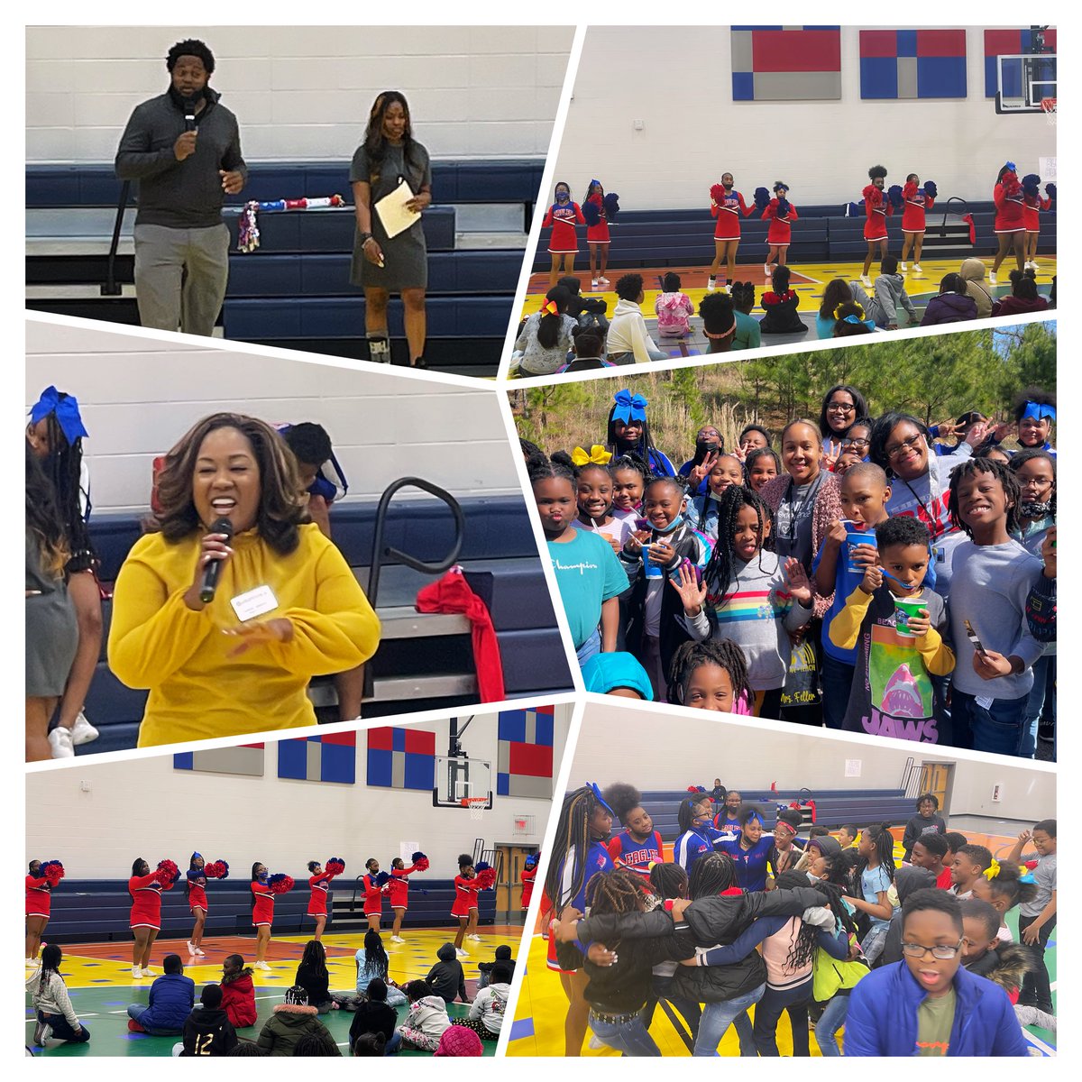 ❤️💙🦅EIS 3rd grade ACAP pep rally was a success! Thank you to our JEFCO Board of Education President, Mrs. Venable for her wonderful words of encouragement! Also a special thank you to <a href="/Erwin_Middle_/">Erwin Middle School</a> cheerleaders and <a href="/KONAICE/">Kona Ice</a>! <a href="/4everyoungTom/">Lavaris Thomas</a> <a href="/bushdj34/">DJB</a> <a href="/Eagles_EIS/">Erwin Intermediate School</a> <a href="/JEFCOED/">Jefferson County Schools</a>