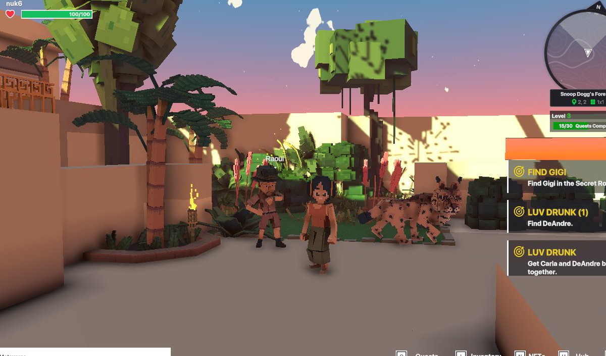 ChatthidaNuk's tweet photo. @TheSandboxGame I just participated in the daily #SandboxAlphaS2Contest for a chance to earn up to 1,000 $SAND! Starting March 21 - Find Martha in the Snoop Dogg Mansion. Check out my screenshot below!
👇 #SandboxAlphaS2 https://t.co/DUzQBxe3Kb