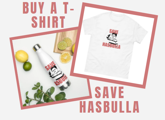 SaveHasbulla's tweet photo. Announcing our first line of #savehasbulla merch!
Each shirt bought goes to rescuing our hero! https://t.co/ehJLDPuaEw