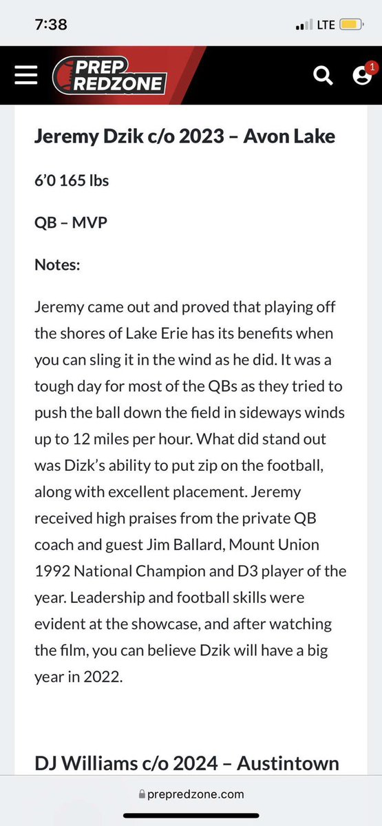 Appreciate the write up. Thank you!! <a href="/PrepRedzoneOH/">Prep Redzone Ohio</a> <a href="/coachkostelnik/">Matt K</a> <a href="/BradMaendler/">Brad Maendler</a> <a href="/AIR_IT_OUT_13/">JIM BALLARD</a>