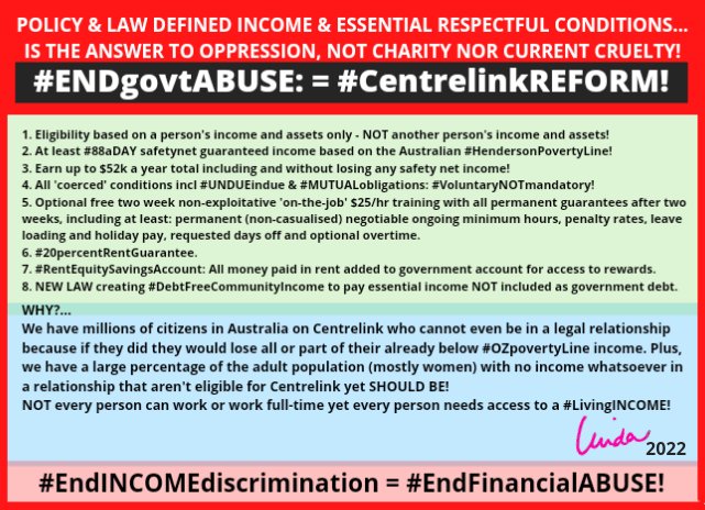 lobbycoorg's tweet photo. @RDNS_TAI @ThePioneerTree @abc730 @AlanKohler NEED #CentrelinkREFORM... #ASARP! 
#REALworldNEWS for #ESSENTIALeconomics! https://t.co/H3YzPTObzb