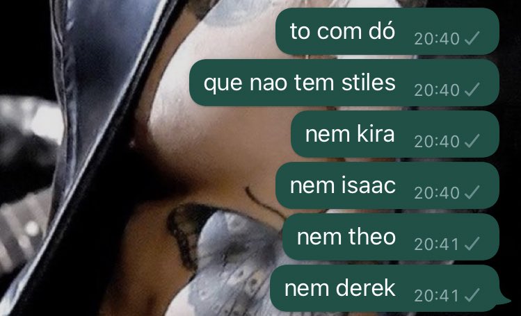 luaarogers's tweet image. fui falar de quem ta fora do filme de tw e a lista…