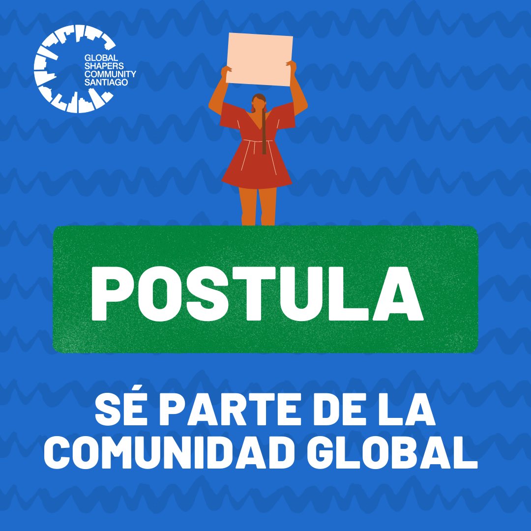 ¿Interesadx en impactar a comunidades con proyectos innovadores? 😍 Ven y forma parte de esta comunidad global 

¿Cuáles son los requisitos?
✅ Entre 18 y 27 años
✅Vivir en la Región Metropolitana 

👀Ingresa forms.gle/EQfv2asFros5z5… 

Puedes postular hasta 3 de abril a las 23:59