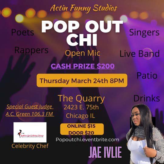 JaeIvlie's tweet photo. This Thursday I’ll be performing at the Quarry @ 8pm
#jaeivlie #chicago #liveperformance #performance #openmic #openmicnight #openmicchicago #rappers #upcomingartist https://t.co/DaJ6deEym6